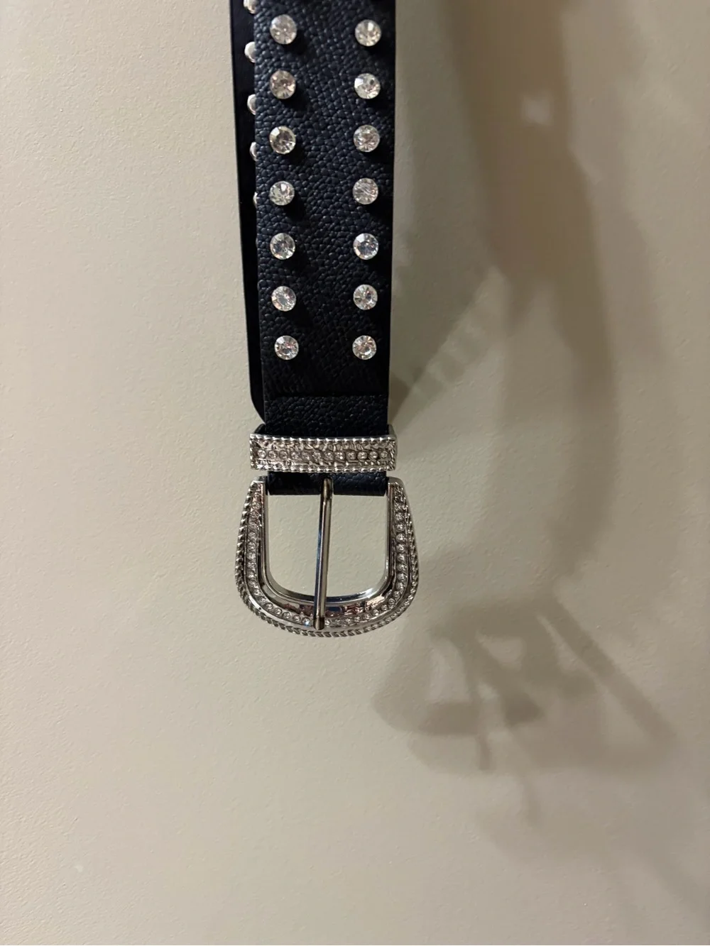 Torrid Rhinestone Western Denim Belt - Black